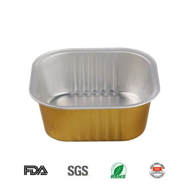 Coated Aluminum Foil Container